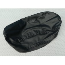 SEAT COVER - PIO 20,21 - BLACK SHINY - VERSION FOR SHEET METAL FUSES